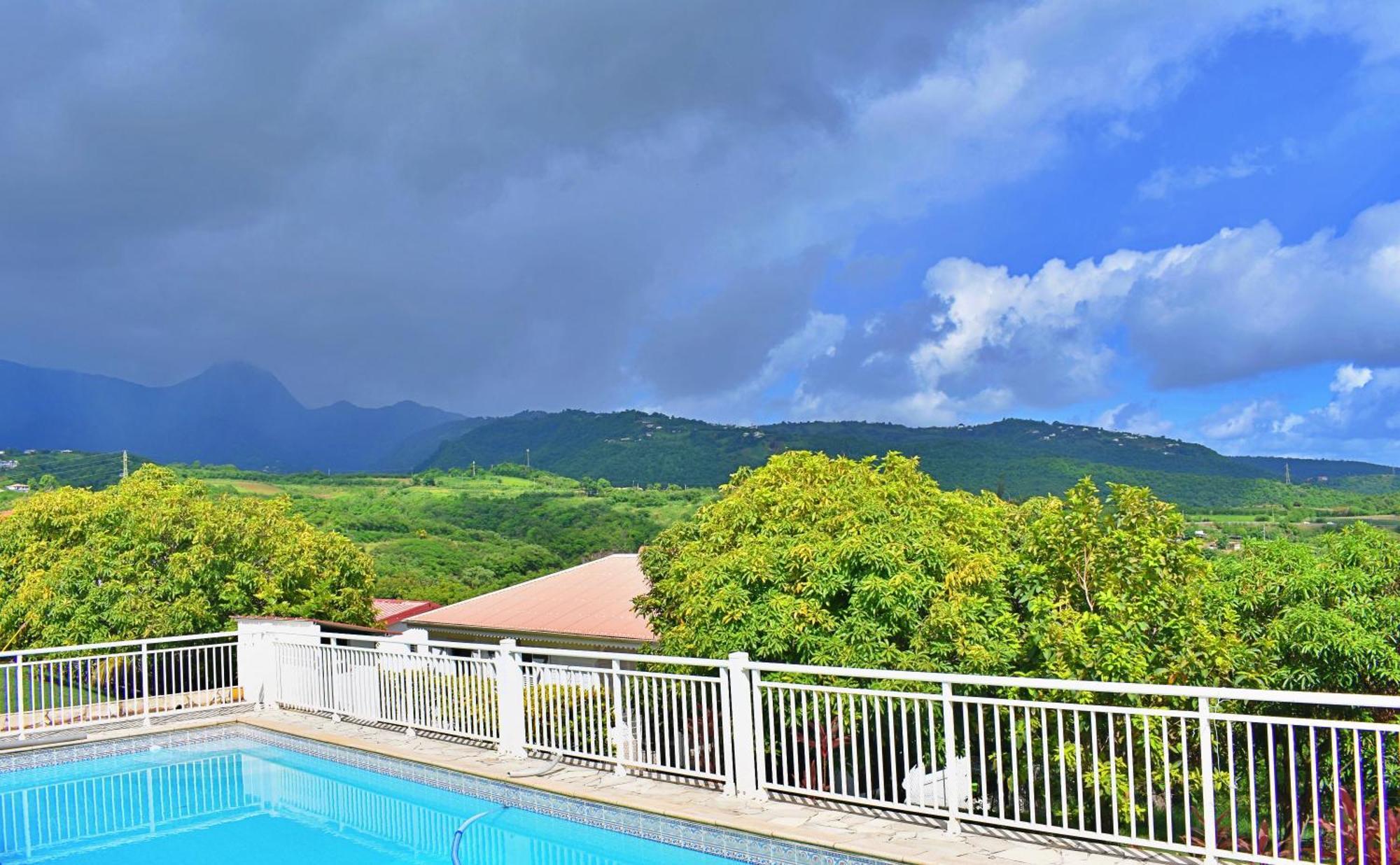 Lauramar Noix De Cajou - Vue Mer Et Montagne Villa Le Carbet Exterior photo